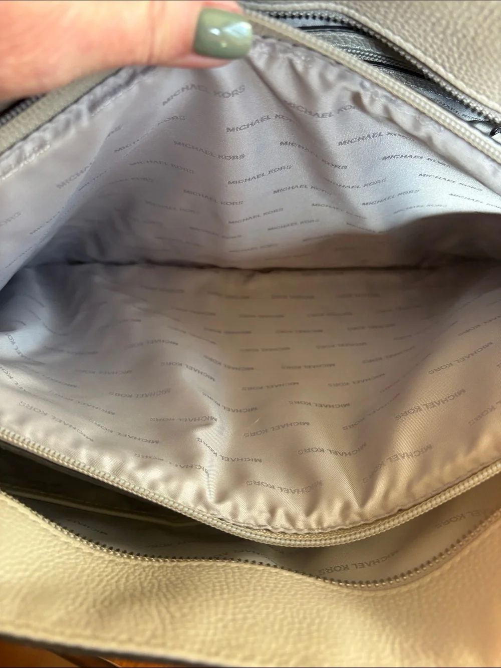 Michael Kors Jet Set Tote with Silver Chain Handle